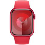 Apple silikónový remienok pre Watch 41mm, S/M, červený