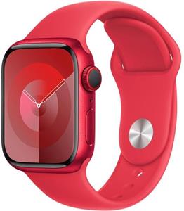 Apple silikónový remienok pre Watch 41mm, S/M, červený