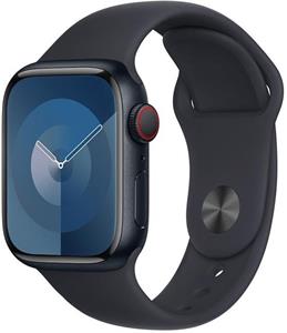Apple silikónový remienok pre Watch 41mm, S/M, čierny