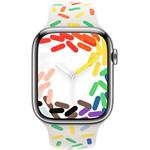 Apple silikónový remienok pre Watch 42/44/45/49 mm, M/L, Pride Edition