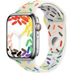 Apple silikónový remienok pre Watch 42/44/45/49 mm, M/L, Pride Edition