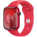 Apple silikónový remienok pre Watch 45mm, M/L, červený