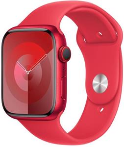 Apple silikónový remienok pre Watch 45mm, M/L, červený
