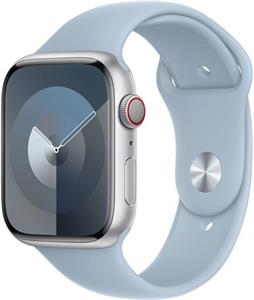 Apple silikónový remienok pre Watch 45mm, M/L, svetlo-modrý