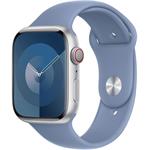 Apple silikónový remienok pre Watch 45mm, M/L, Winter Blue