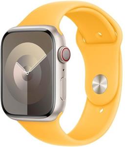 Apple silikónový remienok pre Watch 45mm, M/L, žltý