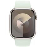 Apple silikónový remienok pre Watch 45mm, S/M, Soft Mint