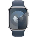 Apple silikónový remienok pre Watch 45mm, S/M, Storm Blue