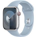 Apple silikónový remienok pre Watch 45mm, S/M, svetlo-modrý