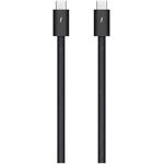 Apple Thunderbolt 4 Pro kábel, 1,0 m, čierny
