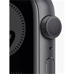 Apple Watch Nike Series 6 GPS, 44 mm, šedo-čierne