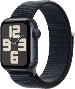 Apple Watch SE (2023), 40 mm, tmavo atramentový hliník, tmavo atramentový športový remienok