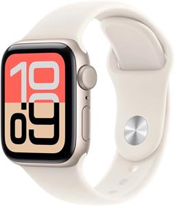 Apple Watch SE 3, 40mm, hviezdne hliníkové púzdro s hviezdnym športovým remienkom S/M