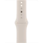 Apple Watch SE GPS, 40mm Gold Aluminium Case with Starlight Sport Band - Regular