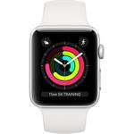 Apple Watch Series 3 GPS, 42 mm, biele