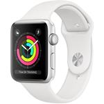 Apple Watch Series 3 GPS, 42 mm, biele