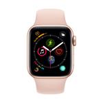 Apple Watch Series 4 GPS, 40mm Gold Aluminium Case with Pink Sand Sport Band