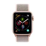 Apple Watch Series 4 GPS, 40mm Gold Aluminium Case with Pink Sand Sport Loop
