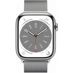Apple Watch Series 8 GPS + Cellular, 41mm, Silver, Stainless Steel