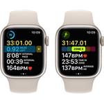Apple Watch Series 8 GPS + Cellular, 41mm, Starlight
