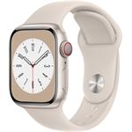 Apple Watch Series 8 GPS + Cellular, 41mm, Starlight