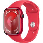 Apple Watch Series 9, 45 mm, PRODUCT(RED) Červený hliník, PRODUCT(RED) športový remienok - M/L