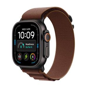 Apple Watch Ultra 4 Black Titan, Burgund Alpine,S