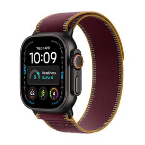 Apple Watch Ultra 4 Black Titan, Burgund Trail,S/M