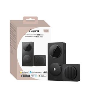 AQARA Doorbell Camera Hub G410 Select (CH-C09D), Čierny - inteligentný videozvonček s hubom