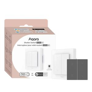 AQARA Shutter Switch H2 EU Kit (DS-K02D) - Zigbee a Thread žalúziový vypínač