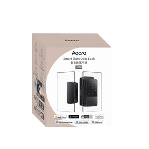 AQARA Smart Glass Door Lock U500 (DL-D20D) - Thread zámok na sklenené dvere