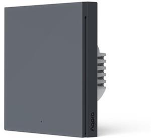 AQARA Smart Wall Switch H1 EU (WS-EUK03-G), Zigbee vypínač s relé, Sivá