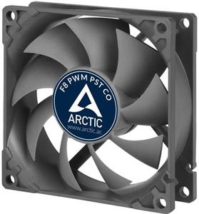 Arctic F8 PWM CO, ventilátor, čierny