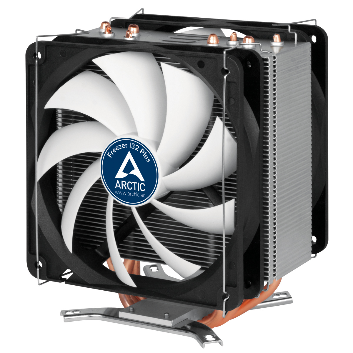 ARCTIC Freezer i32 Plus – CPU Cooler for Intel Socket 2011(-v3) / 1156 / 1155 / 1150 / 1151, direct touch technology