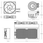 ARCTIC Liquid Freezer III Pro 240, (rozbalené)