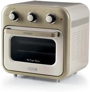 Ariete Vintage Air Fryer Oven 4632/03, teplovzdušná fritéza a rúra, krémová
