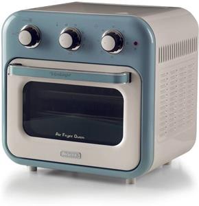 Ariete Vintage Air Fryer Oven 4632/03, teplovzdušná fritéza a rúra, modrá