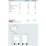 Ariston QUADRIGA EURO 120 P ARISTON (Q8 120 GORS-1), ohrievač vody plynový