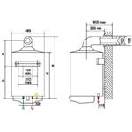 ARISTON S/SGA BF X 80 EE (Q8 80 FB), plynový ohrievač vody