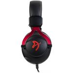 Arozzi Aria, herný headset, čierno-červený