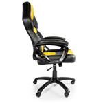 Arozzi MONZA, herná stolička, čierno-žltá