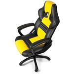 Arozzi MONZA, herná stolička, čierno-žltá