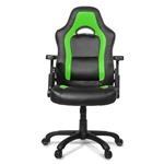 Arozzi MUGELLO, herná stolička, čierno-zelená