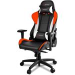 Arozzi VERONA V2, herná stolička, čierno-oranžová