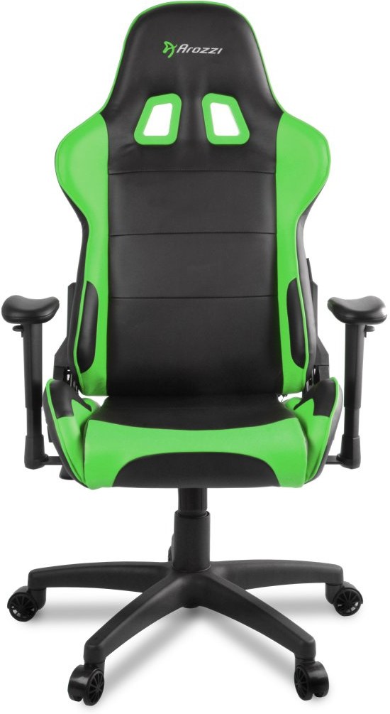 Arozzi VERONA V2, herná stolička, čierno-zelená | VÝPREDAJ