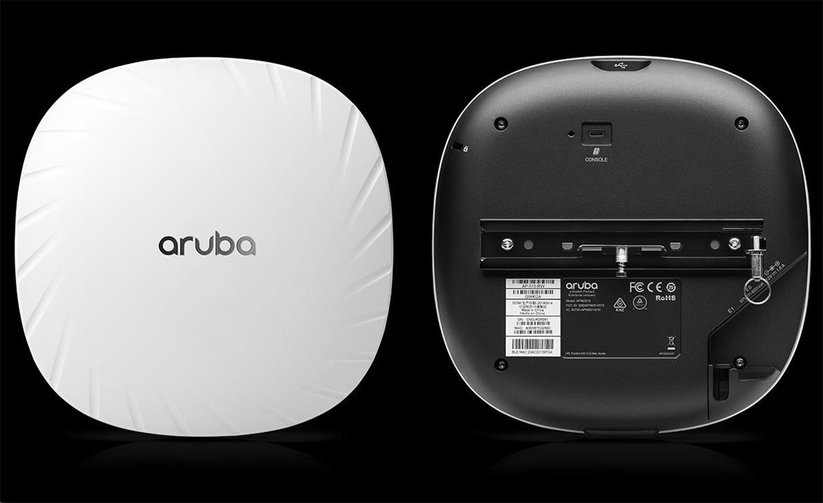 Aruba AP-515 (RW) Dual Radio 4x4:4 + 2x2:2 802.11ax Internal Antennas Unified Campus AP RENEW Q9H62A