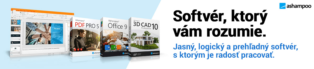 Ashampoo – softvér, ktorý vám rozumie