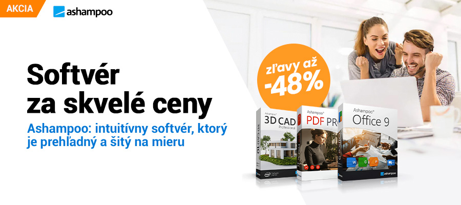 Ashampoo – softvér za skvelé ceny