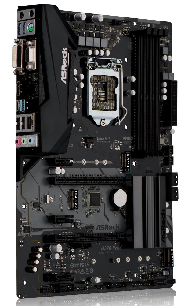 Asrock h370 pro4 настройка режимов pci e