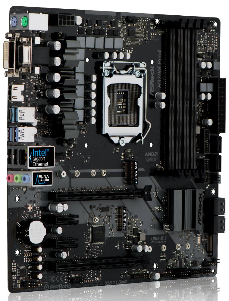 Asrock h370 pro4 настройка режимов pci e